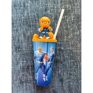 Marvel Fantastic 4 Movie Souvenir Cup 32oz w/The Thing Topper Lid